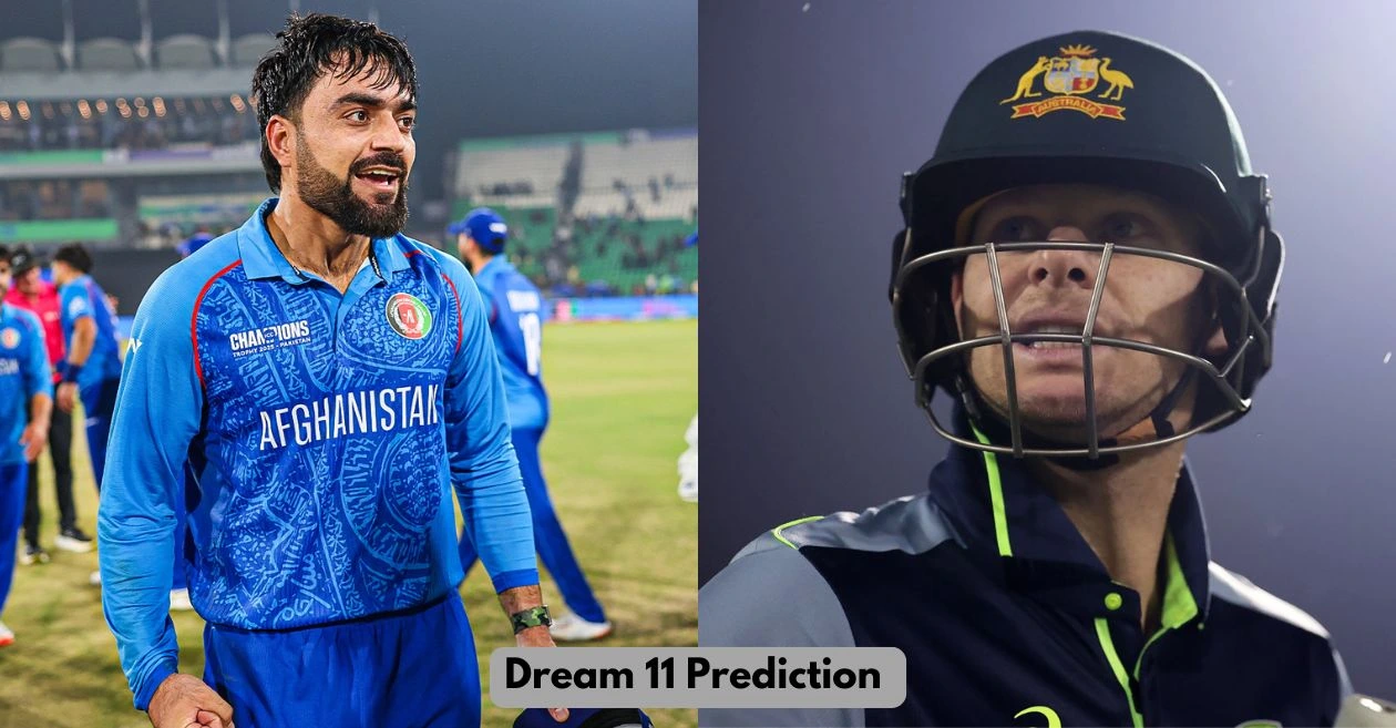 AFG vs AUS, आईसीसी चैंपियंस ट्रॉफी 2025, Dream11 Prediction: अफगानिस्तान बनाम ऑस्ट्रेलिया मुकाबले के लिए ड्रीम11 टीम, फैंटेसी टिप्स और पिच रिपोर्ट