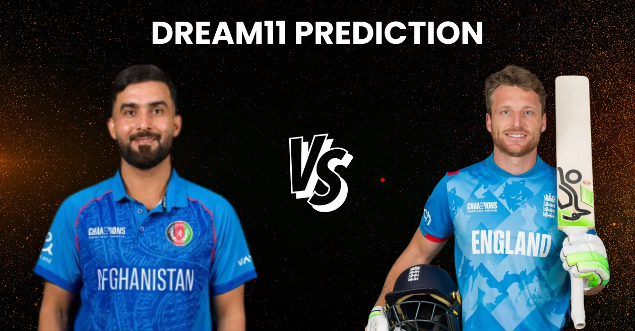 AFG vs ENG, ICC चैंपियंस ट्रॉफी 2025, Dream11 Prediction: अफ़गानिस्तान बनाम इंग्लैंड मुकाबले के लिए ड्रीम11 टीम, फैंटेसी टिप्स और पिच रिपोर्ट