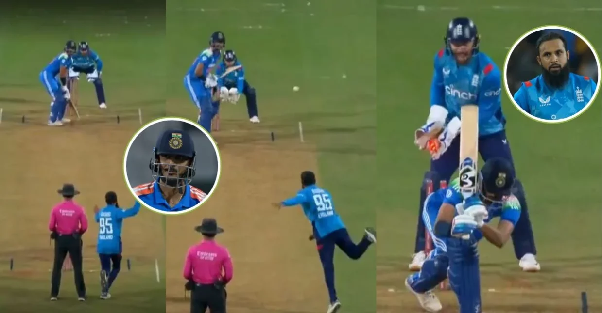 IND vs ENG [WATCH]: आदिल राशिद ने पहले वनडे में अक्षर पटेल को आउट करने के लिए ड्रीम बॉल डाली