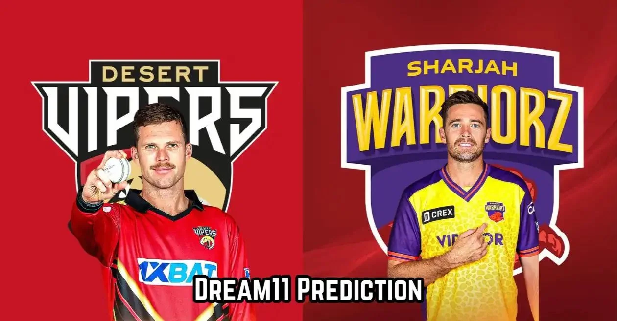 DV vs SWR, क्वालीफायर 2, ILT20 2025: Dream11 Prediction, ड्रीम11 टीम, फैंटेसी टिप्स और पिच रिपोर्ट । डेजर्ट वाइपर्स बनाम शारजाह वॉरियर्स