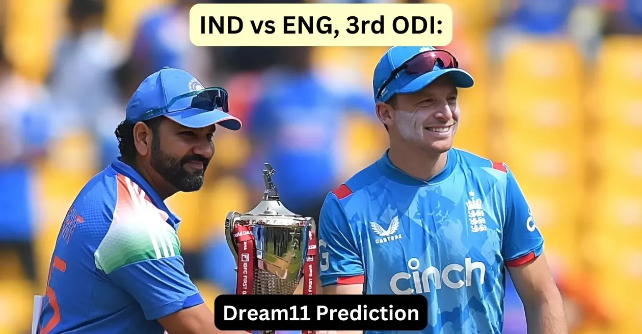 IND vs ENG, Dream11 Prediction: भारत बनाम इंग्लैंड तीसरे वनडे के लिए ड्रीम11 टीम, फैंटेसी टिप्स और पिच रिपोर्ट