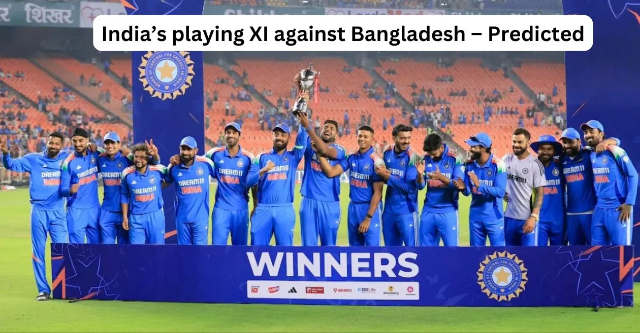 IND vs BAN: चैंपियंस ट्रॉफी 2025 में बांग्लादेश के खिलाफ मैच के लिए भारत की प्लेइंग XI- अनुमानित