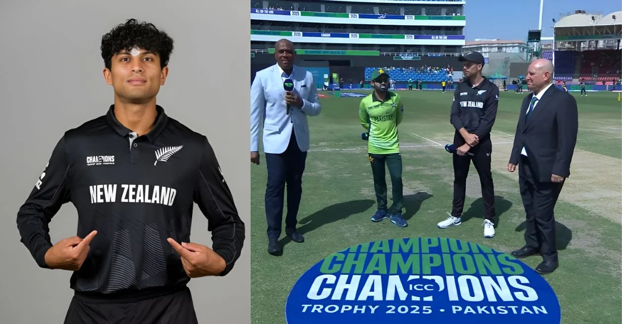 PAK vs NZ, चैंपियंस ट्रॉफी 2025: जानिए क्यों रचिन रविंद्र आज का मैच नहीं खेल रहे हैं