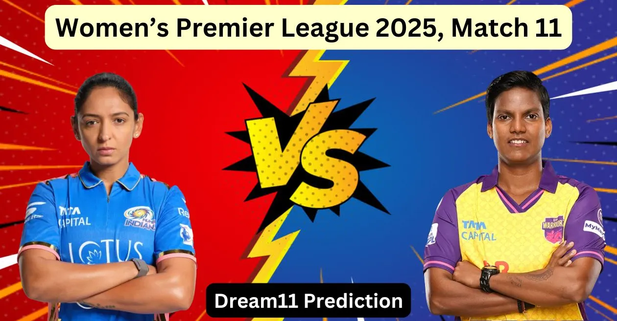 MUM-W बनाम UP-W, WPL 2025 Dream11 Prediction: मुंबई इंडियंस और यूपी वॉरियर्स के बीच मुकाबले के लिए ड्रीम 11 टीम, फैंटेसी टिप्स और पिच रिपोर्ट