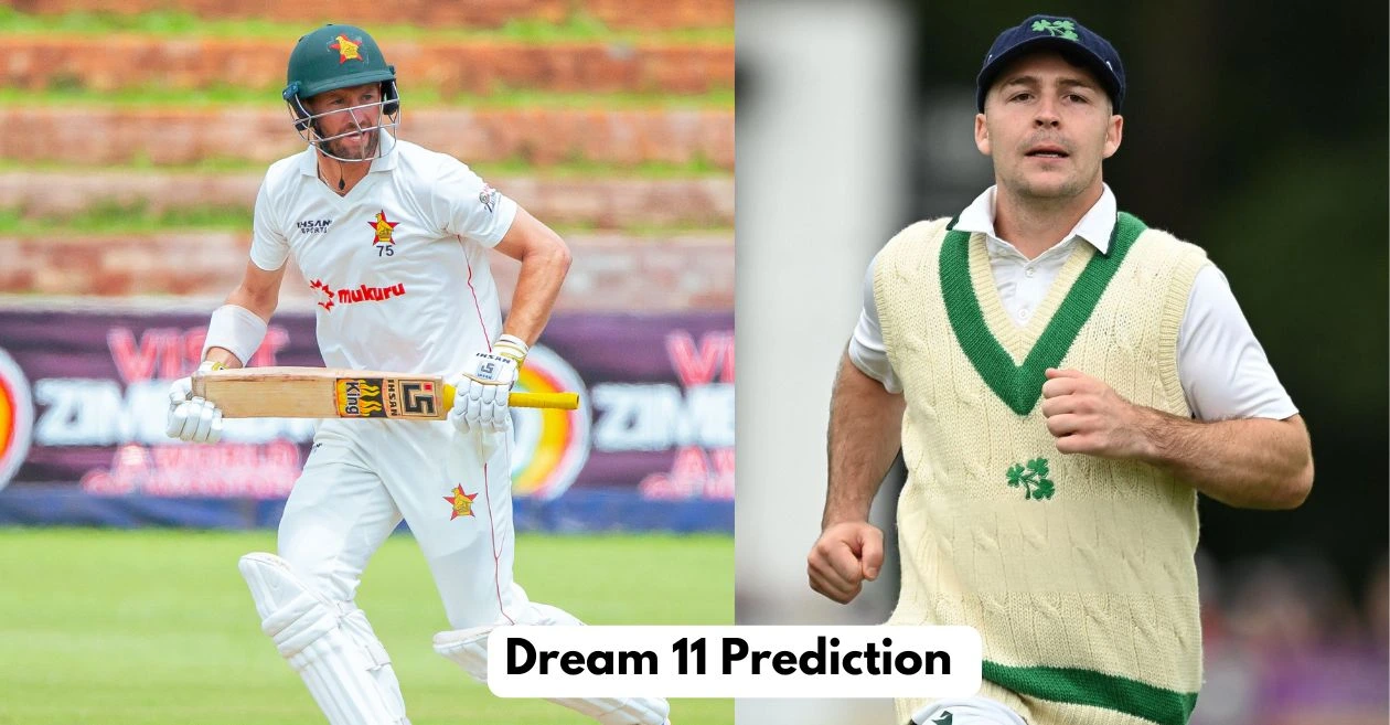 ZIM vs IRE 2025, एकमात्र टेस्ट: Dream11 Prediction, ड्रीम11 टीम, फैंटेसी टिप्स और पिच रिपोर्ट | जिम्बाब्वे बनाम आयरलैंड