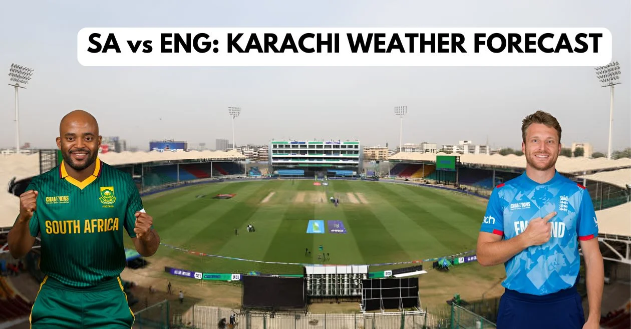 SA vs ENG, चैंपियंस ट्रॉफी 2025: नेशनल स्टेडियम पिच रिपोर्ट, कराची मौसम पूर्वानुमान, वनडे आँकड़े और रिकॉर्ड | दक्षिण अफ्रीका बनाम इंग्लैंड