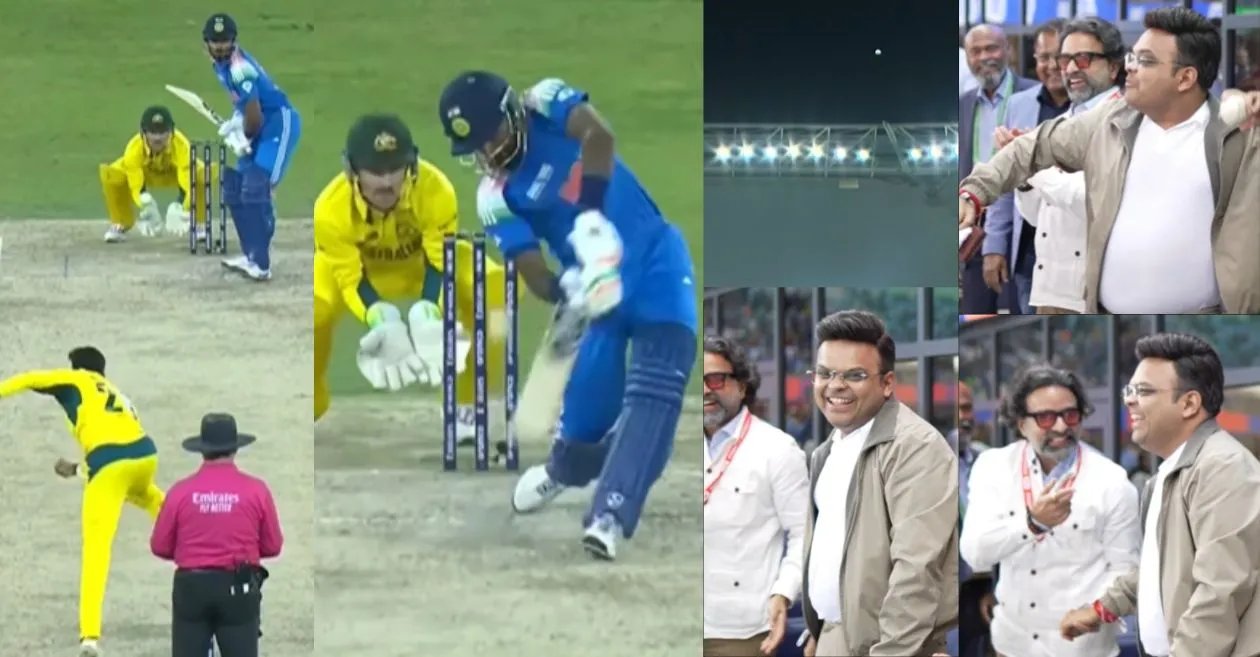 IND vs AUS [WATCH]: हार्दिक पंड्या के छक्के ने तोड़ दी रॉयल बॉक्स की खिड़की; जय शाह की प्रतिक्रिया हुई वायरल