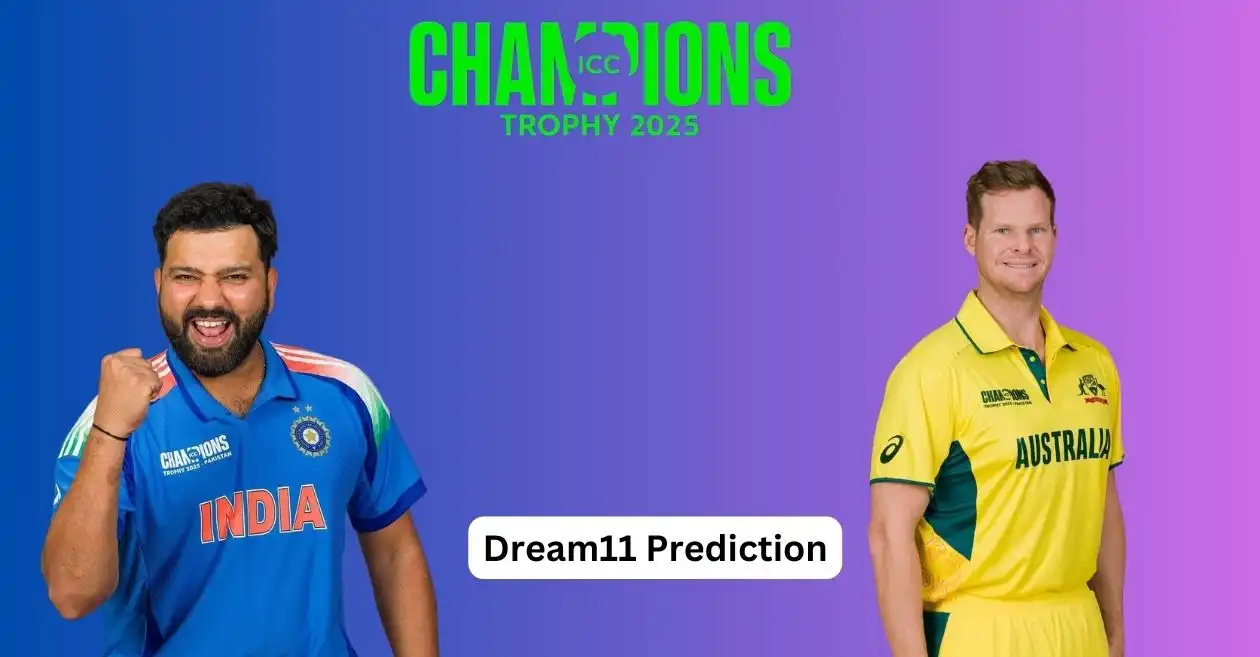 IND vs AUS, चैंपियंस ट्रॉफी 2025, Dream11 Prediction: भारत और ऑस्ट्रेलिया के बीच होने वाले पहले सेमीफाइनल के लिए ड्रीम11 टीम। कप्तान और उप-कप्तान के विकल्प सहित देखें फैंटेसी टिप्स