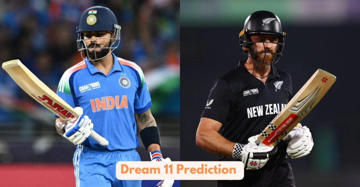 IND vs NZ, ICC चैंपियंस ट्रॉफी 2025, Dream11 Prediction: भारत बनाम न्यूजीलैंड मैच के लिए ड्रीम11 टीम, फैंटेसी टिप्स और पिच रिपोर्ट