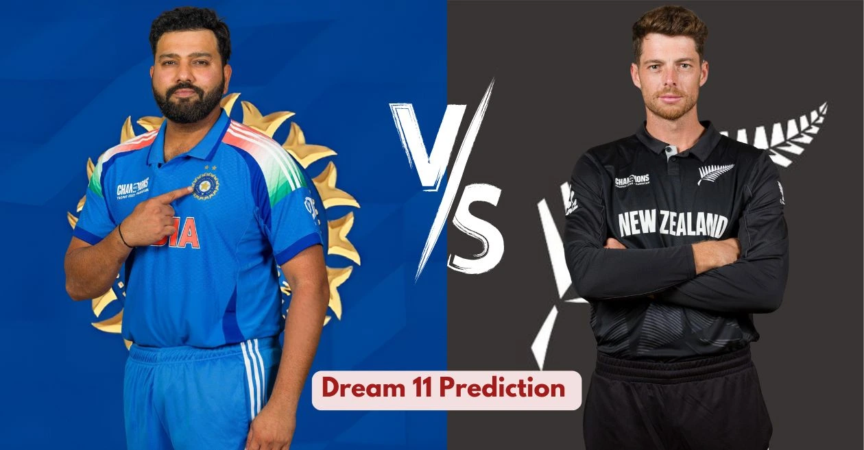 चैंपियंस ट्रॉफी 2025 फाइनल, Dream11 Prediction: भारत बनाम न्यूजीलैंड मुकाबले के लिए ड्रीम11 टीम, फैंटेसी टिप्स। कप्तान और उप-कप्तान के विकल्प