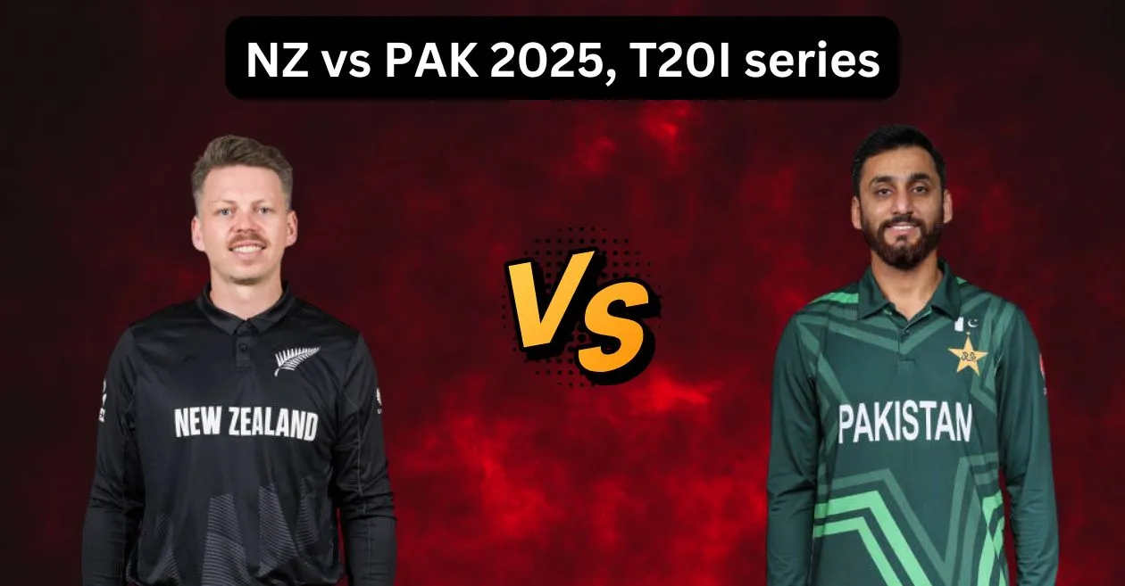 NZ vs PAK 2025, T20I सीरीज प्रसारण और लाइव स्ट्रीमिंग डिटेल्स – भारत, पाकिस्तान, न्यूज़ीलैंड, यूके और अन्य देशों में कब और कहाँ देखें