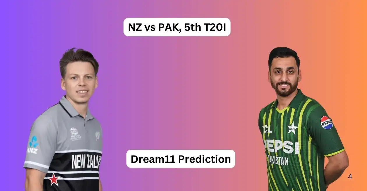 NZ vs PAK 2025, 5वां T20I: Dream11 Prediction, ड्रीम11 टीम, फैंटेसी टिप्स और पिच रिपोर्ट | न्यूजीलैंड बनाम पाकिस्तान