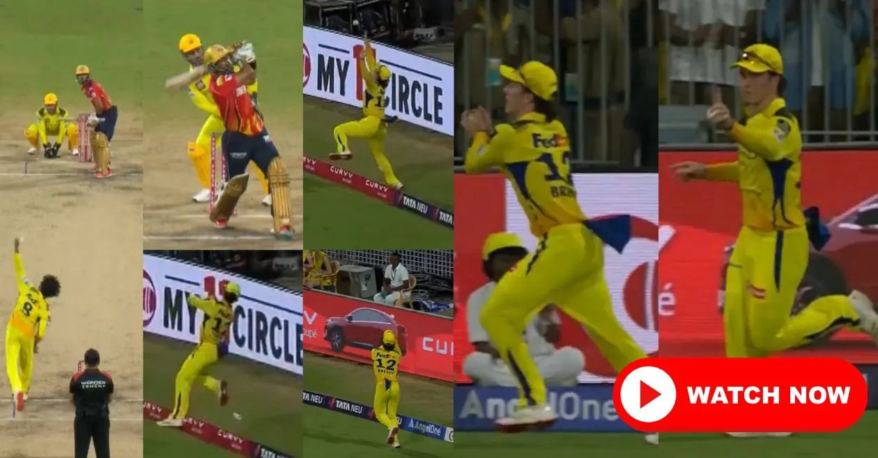 CSK vs PBKS: ‘बेबी एबी’ डेवाल्ड ब्रेविस ने शशांक सिंह को आउट करने के लिए बाउंड्री पर पकड़ा शानदार कैच, हर कोई रह गया हैरान; VIDEO
