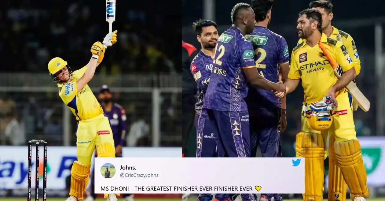 आईपीएल 2025: डेवाल्ड ब्रेविस और एमएस धोनी की बदौलत CSK की KKR पर पर रोमांचक जीत, प्रशंसक खुशी से झूम उठे