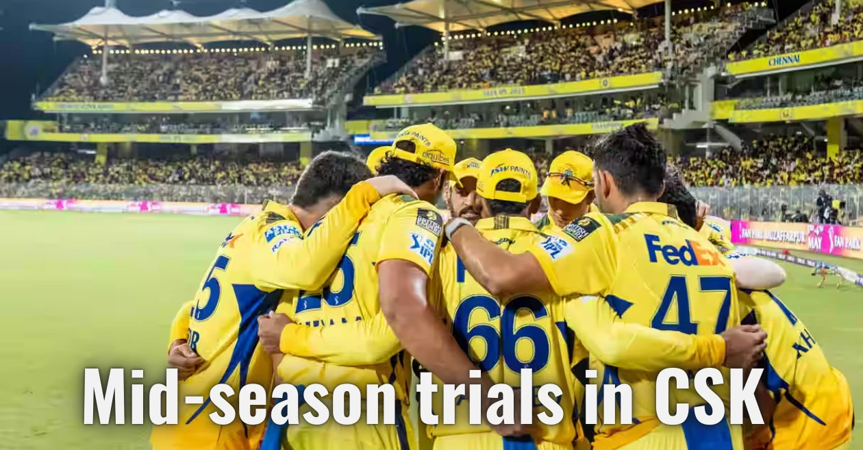 आईपीएल 2025 में खराब प्रदर्शन के बीच CSK ने गुजरात के रिकॉर्ड तोड़ने वाले बल्लेबाज को ट्रायल के लिए बुलाया