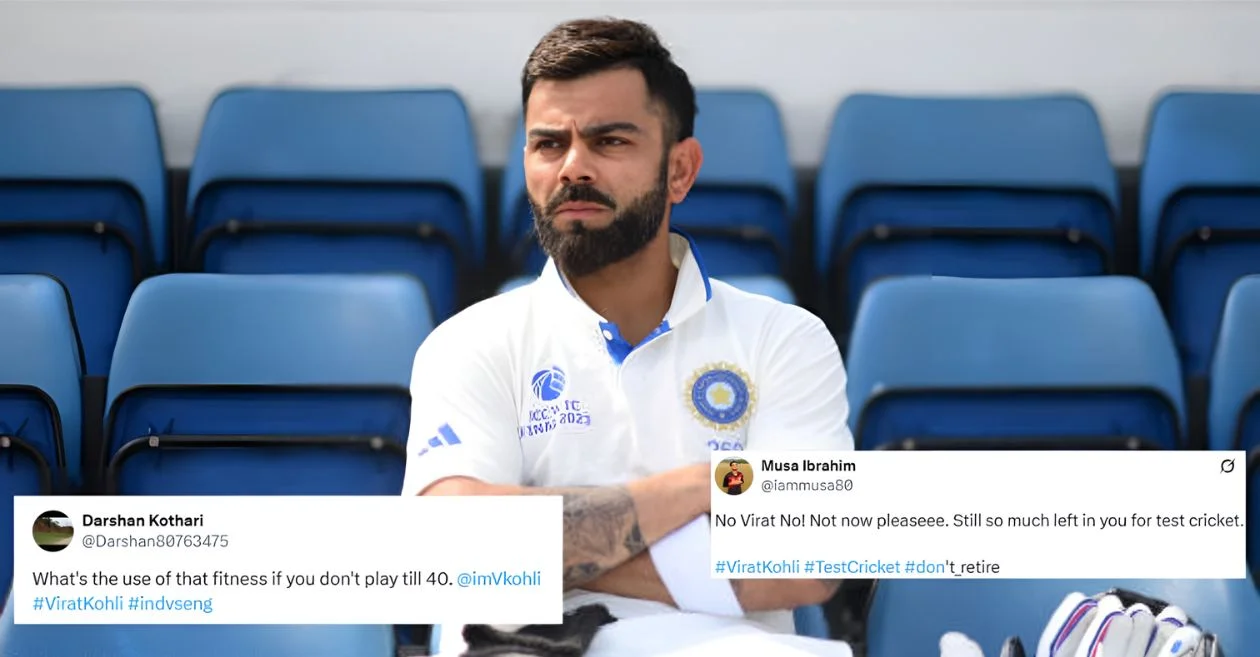 विराट कोहली के टेस्ट क्रिकेट से संन्यास लेने की अटकलों पर प्रशंसकों की प्रतिक्रिया