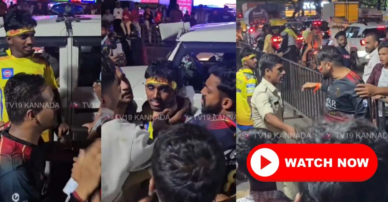 आईपीएल 2025 मैच के बाद आपस में भिड़े RCB और CSK समर्थक, सोशल मीडिया पर वायरल हो रहा वीडियो