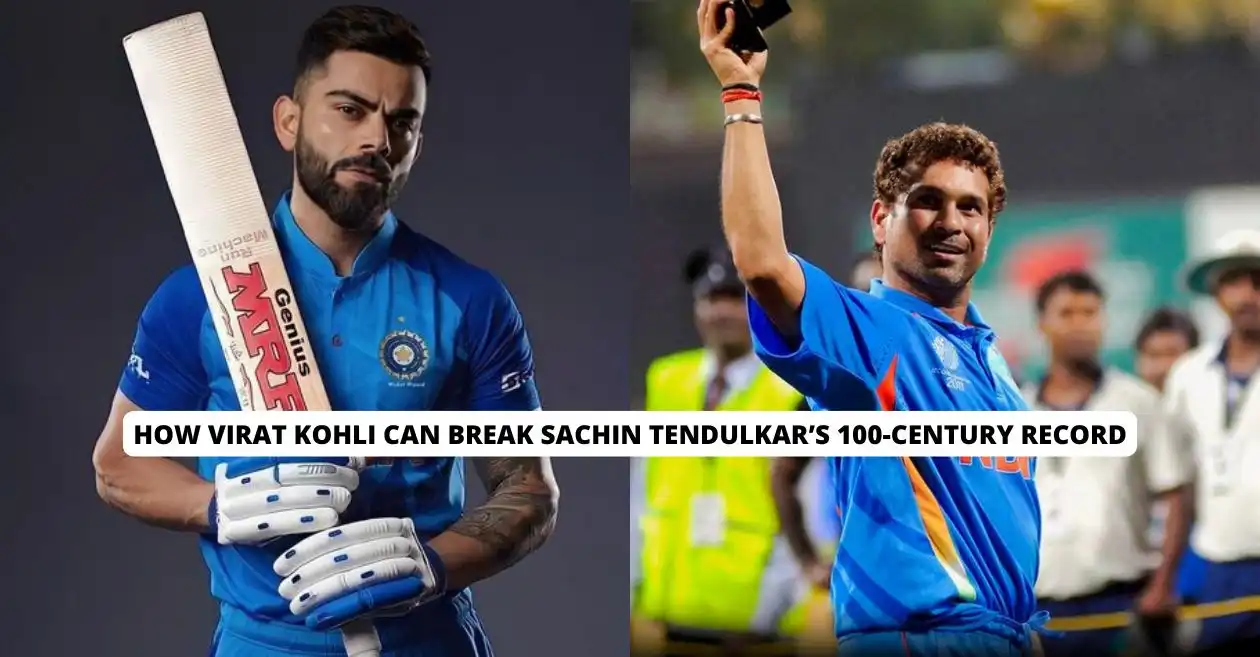 टी20 और टेस्ट से संन्यास लेने के बाद भी विराट कोहली कैसे तोड़ सकते हैं सचिन तेंदुलकर के 100 शतकों का रिकॉर्ड?