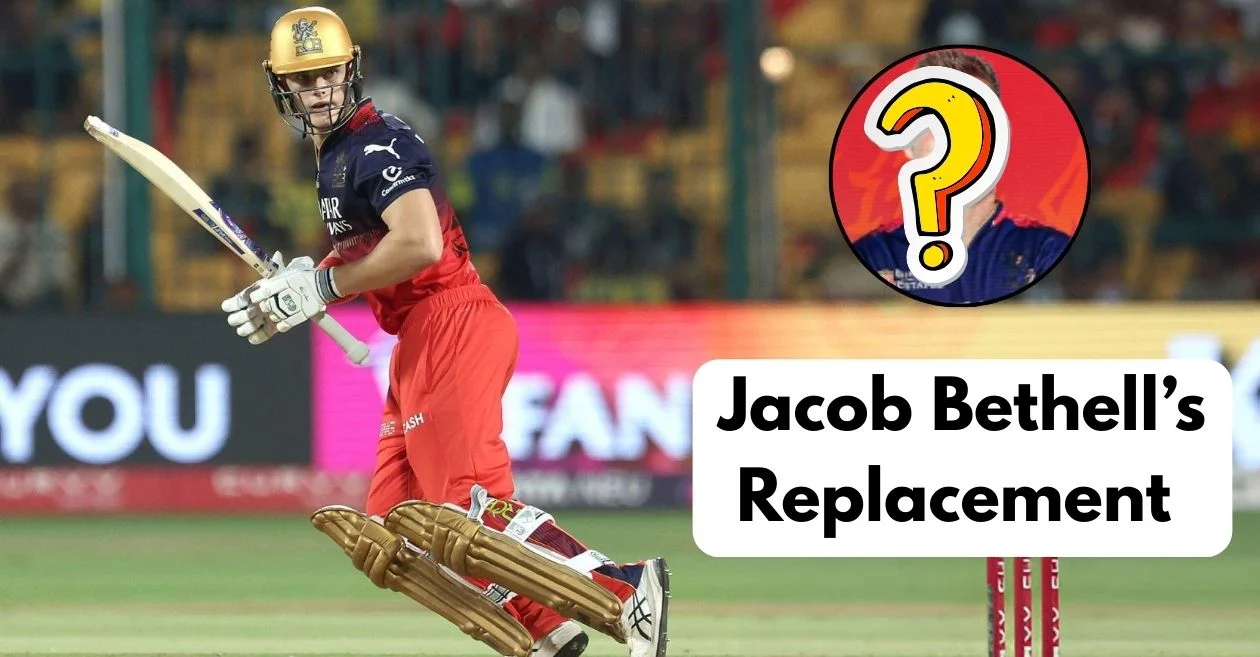 RCB ने आईपीएल 2025 के बचे सीजन के लिए जैकब बेथेल के रिप्लेसमेंट का किया ऐलान
