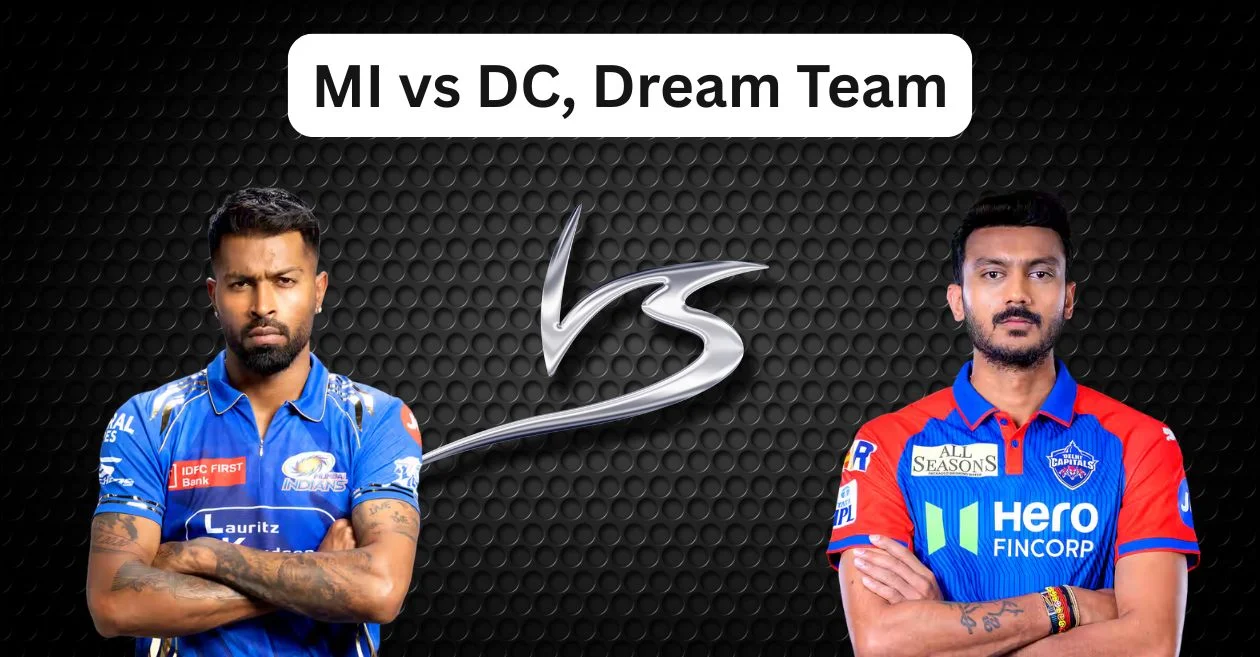 MI vs DC, IPL 2025: मुंबई इंडियंस बनाम दिल्ली कैपिटल्स मुकाबले के लिए Dream11 Prediction, ड्रीम11 टीम, फैंटेसी टिप्स और पिच रिपोर्ट