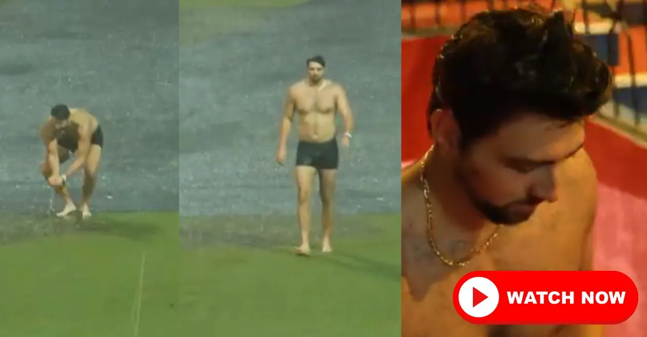IPL 2025: RCB vs KKR मैच से पहले चिन्नास्वामी में टिम डेविड बने ‘स्वीमर’ – देखें वीडियो