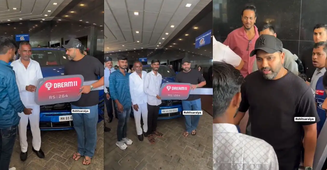 आईपीएल 2025 [Watch]: रोहित शर्मा ने फैंटेसी टीम के विजेता को गिफ्ट की अपनी 4 करोड़ की लेम्बोर्गिनी कार