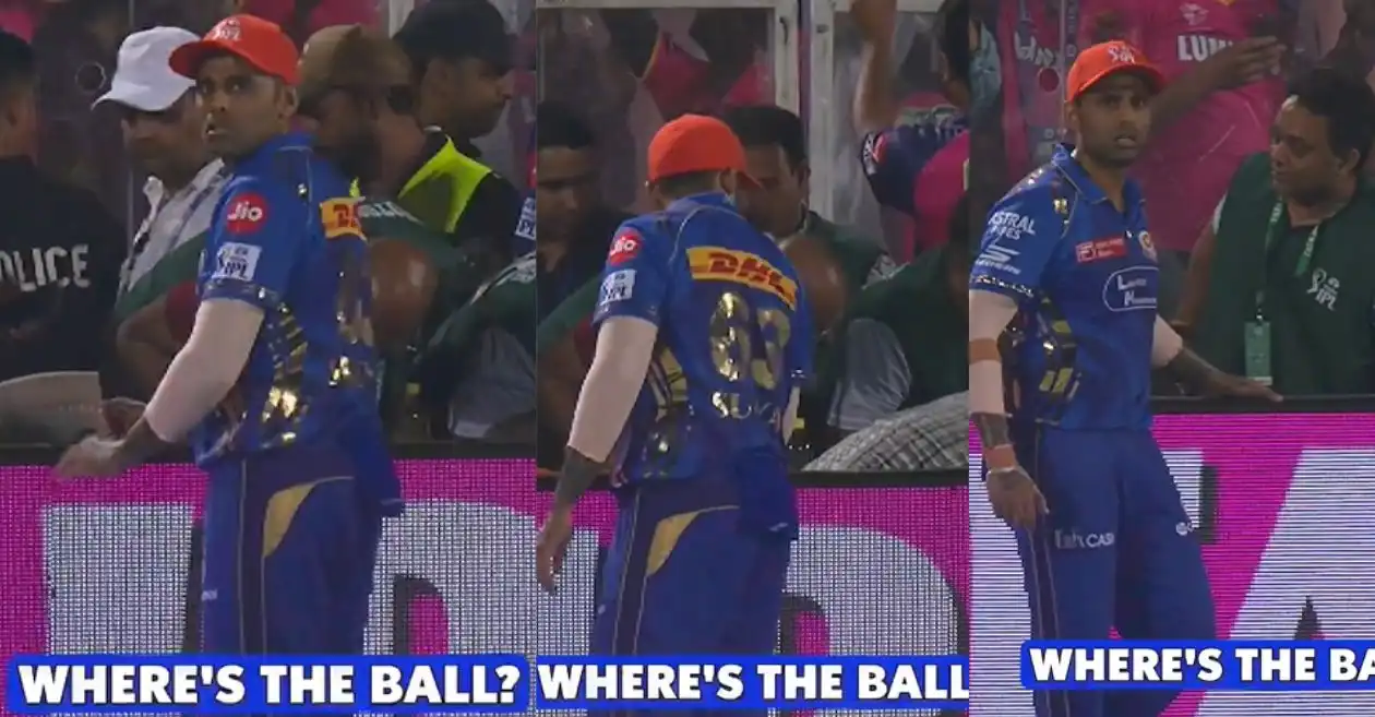 देखें: RR बनाम MI IPL 2025 मैच बना गली क्रिकेट; सूर्यकुमार यादव खोई हुई गेंद ढूंढते हुए देखे गए