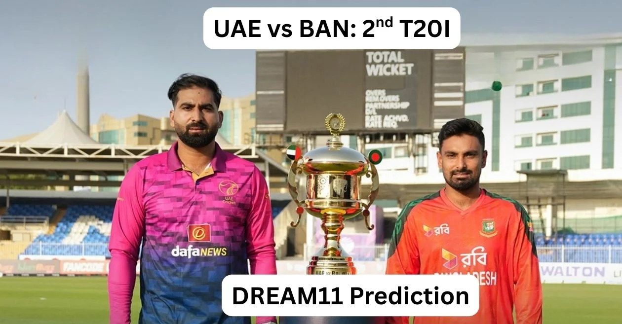 UAE vs BAN 2025: संयुक्त अरब अमीरात बनाम बांग्लादेश के बीच दूसरे टी20I के लिए Dream11 Prediction, फैंटेसी टिप्स और पिच रिपोर्ट