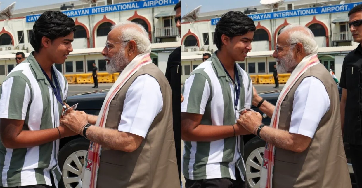 आईपीएल में धमाल मचाने वाले 14 वर्षीय वैभव सूर्यवंशी से मिले प्रधानमंत्री मोदी, युवा खिलाड़ी को लेकर कही बड़ी बात; VIDEO