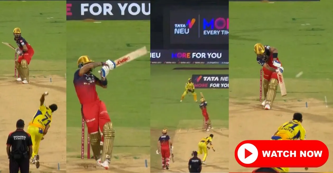 RCB vs CSK: विराट कोहली ने खलील अहमद पर लगातार दो छक्के जड़कर IPL 2025 में किया अपना वादा पूरा! VIDEO
