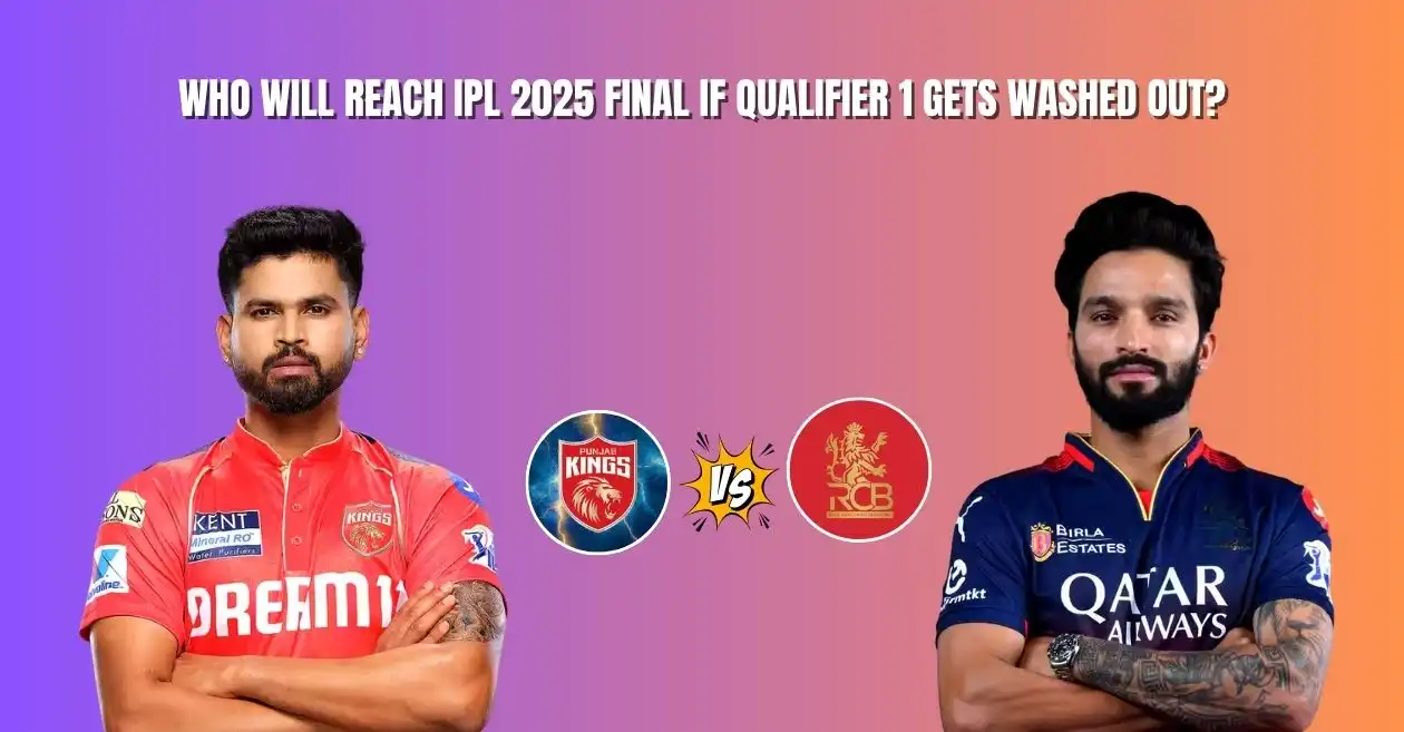 अगर PBKS बनाम RCB क्वालीफायर 1 धुल गया तो आईपीएल 2025 के फाइनल में कौन पहुंचेगा? जानिए