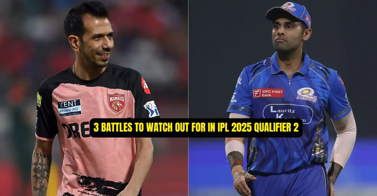 युजवेंद्र चहल बनाम सूर्यकुमार यादव: पंजाब किंग्स बनाम मुंबई इंडियंस IPL 2025 क्वालीफायर 2 में देखने लायक 3 मुकाबले