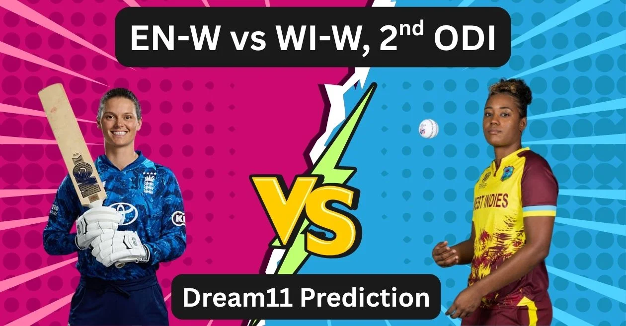 EN-W vs WI-W 2025, दूसरा वनडे: Dream11 Prediction, ड्रीम11 टीम, फैंटेसी टिप्स और पिच रिपोर्ट | इंग्लैंड बनाम वेस्टइंडीज