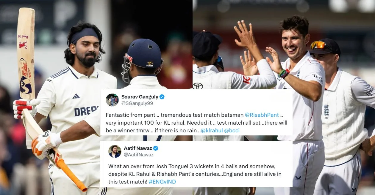 हेडिंग्ले टेस्ट, चौथा दिन: केएल राहुल और ऋषभ पंत के शतकों की बदौलत मजबूत स्थिति में भारत, यहां देखें प्रशंसकों की प्रतिक्रिया