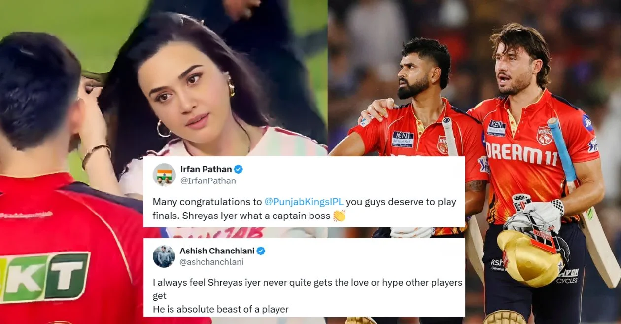 IPL 2025: कप्तान श्रेयस अय्यर की शानदार पारी की बदौलत पंजाब किंग्स ने मुंबई इंडियंस को हराकर फाइनल में बनाई जगह, प्रशंसकों ने मनाया जश्न
