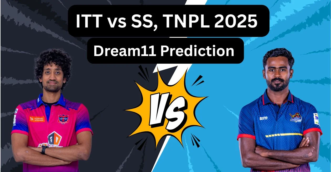 IIT vs ASS, TNPL 2025: Dream11 Prediction, ड्रीम11 टीम, फैंटेसी टिप्स और पिच रिपोर्ट | आईड्रीम तिरुप्पुर तमीज़हंस बनाम सलेम स्पार्टन्स