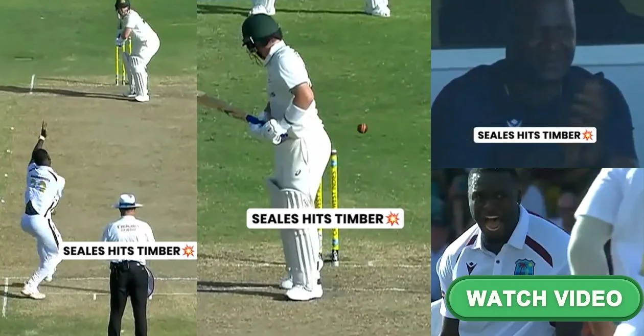 WI vs AUS: जेडन सील्स की कमाल की गेंद ने जोश इंग्लिस की पारी का किया अंत, देखें वीडियो