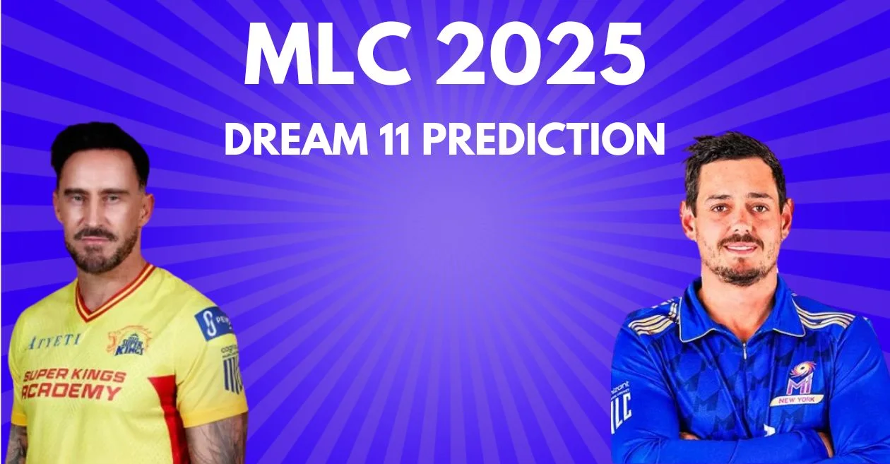 TEX बनाम NY, MLC 2025: Dream11 Prediction, ड्रीम11 टीम, फैंटेसी टिप्स और पिच रिपोर्ट | टेक्सास सुपर किंग्स बनाम एमआई न्यूयॉर्क