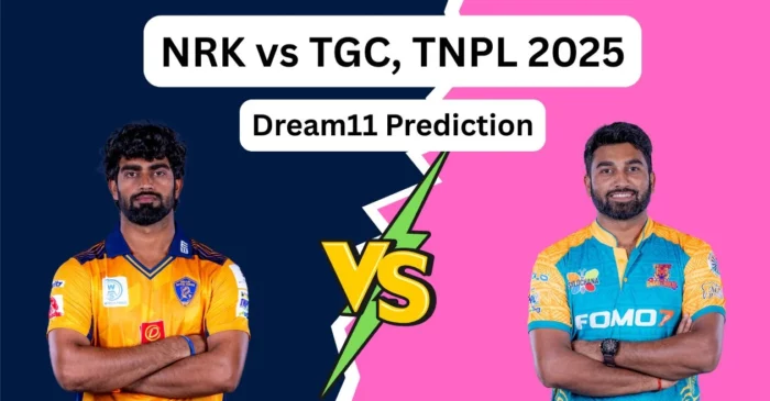 NRK vs TGC, TNPL 2025: Dream11 Prediction, ड्रीम11 टीम, फैंटेसी टिप्स और पिच रिपोर्ट | नेल्लई रॉयल किंग्स बनाम त्रिची ग्रैंड चोलस