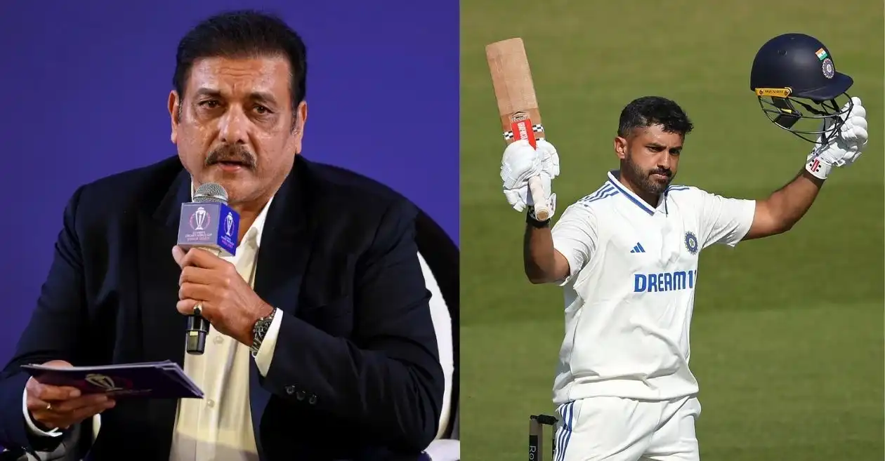 रवि शास्त्री ने इंग्लैंड के खिलाफ पहले टेस्ट के लिए चुनी भारत की प्लाइंग-XI, करुण नायर को पांचवें नंबर पर दी तरजीह