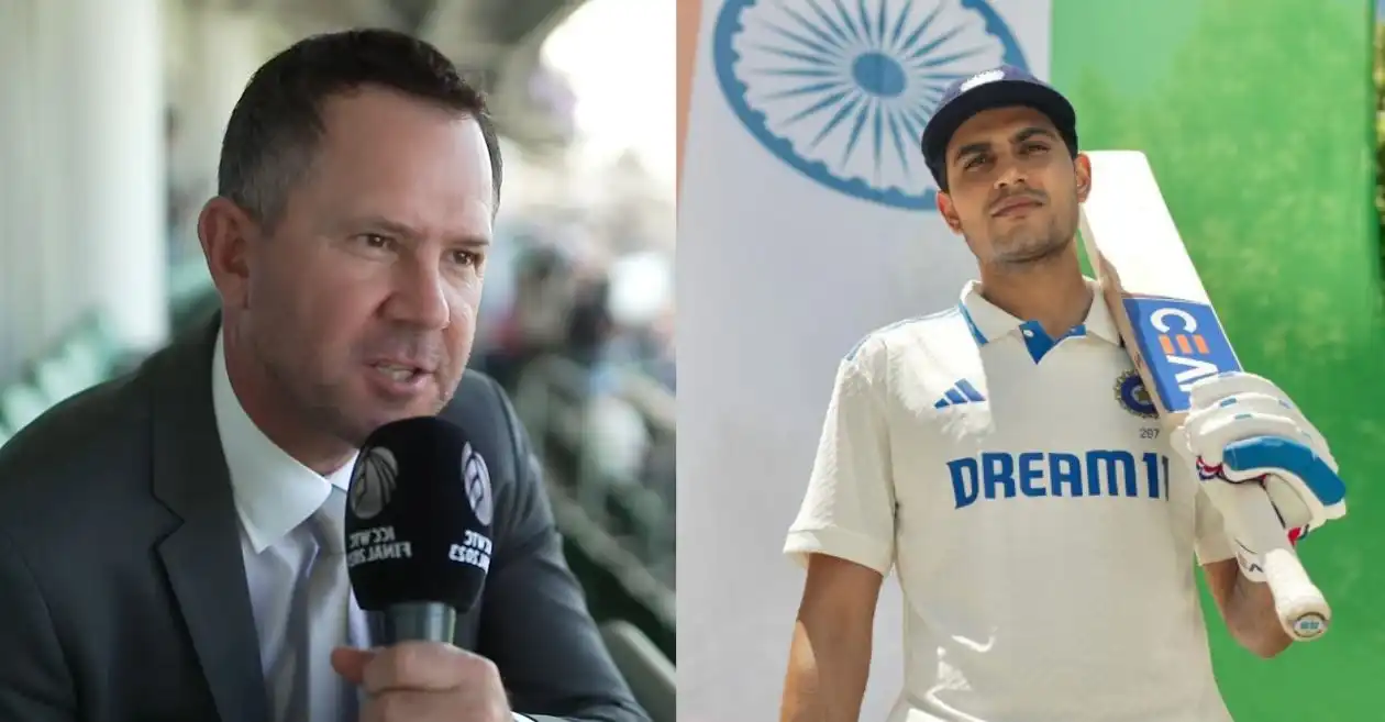 इंग्लैंड के खिलाफ टेस्ट सीरीज में शुभमन गिल को नंबर 4 पर बल्लेबाजी क्यों करनी चाहिए? रिकी पोंटिंग ने बताया
