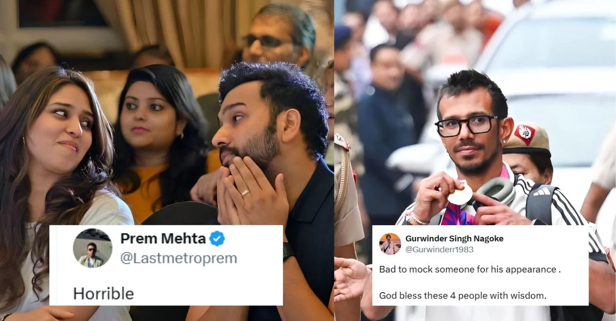 रोहित शर्मा की पत्नी रितिका सजदेह ने युजवेंद्र चहल को कहा ‘कार्टून’ तो भड़के प्रशंसक, दी तीखी प्रतिक्रिया
