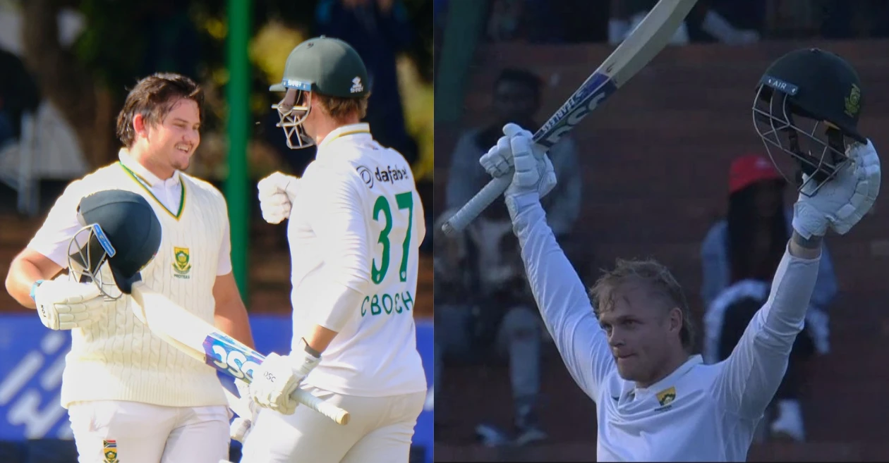 SA vs ZIM: कॉर्बिन बॉश और प्रीटोरियस की धमाकेदार पारियां, पहले टेस्ट में SA का स्कोर 400 के पार