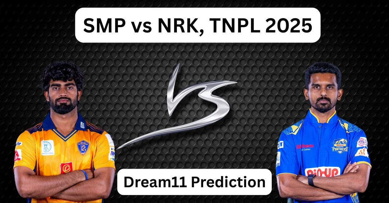 SMP vs NRK, TNPL 2025: Dream11 Prediction, ड्रीम11 टीम, फैंटेसी टिप्स और पिच रिपोर्ट | सीकेम मदुरै पैंथर्स बनाम नेल्लई रॉयल किंग्स