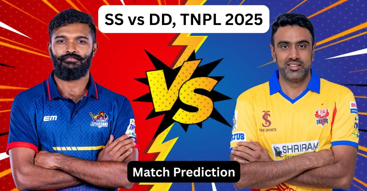 SS vs DD, TNPL 2025: Dream11 Prediction, ड्रीम11 टीम, फैंटेसी टिप्स और पिच रिपोर्ट | सलेम स्पार्टन्स बनाम डिंडीगुल ड्रैगन्स