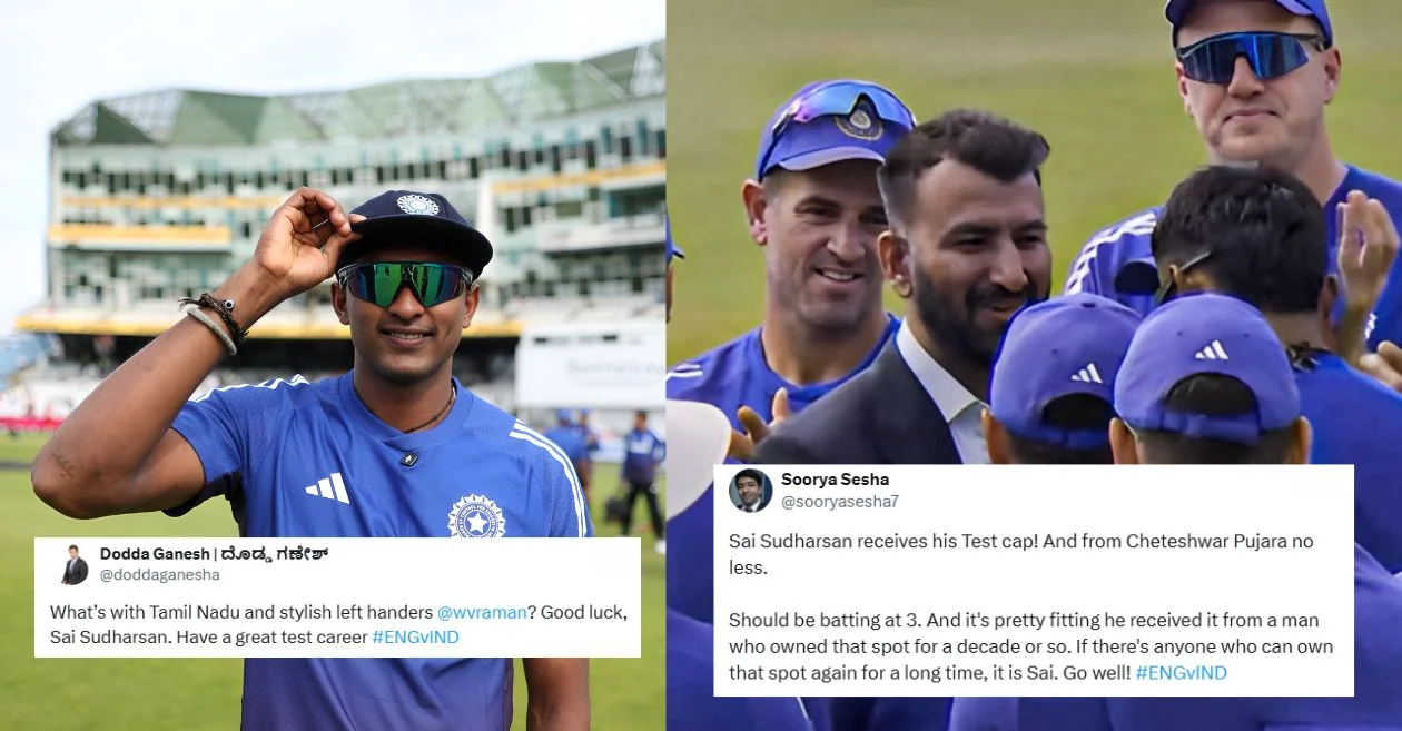 ENG vs IND 2025: हेडिंग्ले में इंग्लैंड के खिलाफ साई सुदर्शन ने भारत के लिए किया टेस्ट डेब्यू, प्रशंसक उत्साहित