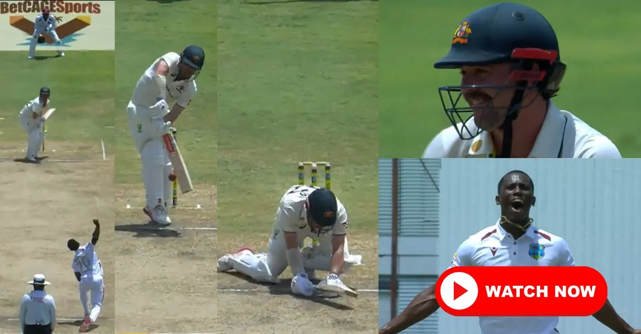 WI vs AUS: ब्रिजटाउन टेस्ट के तीसरे दिन शमर जोसेफ की तेज इन-स्विंगर ने ट्रैविस हेड को दिखाया पवेलियन का रास्ता, सामने आया वीडियो