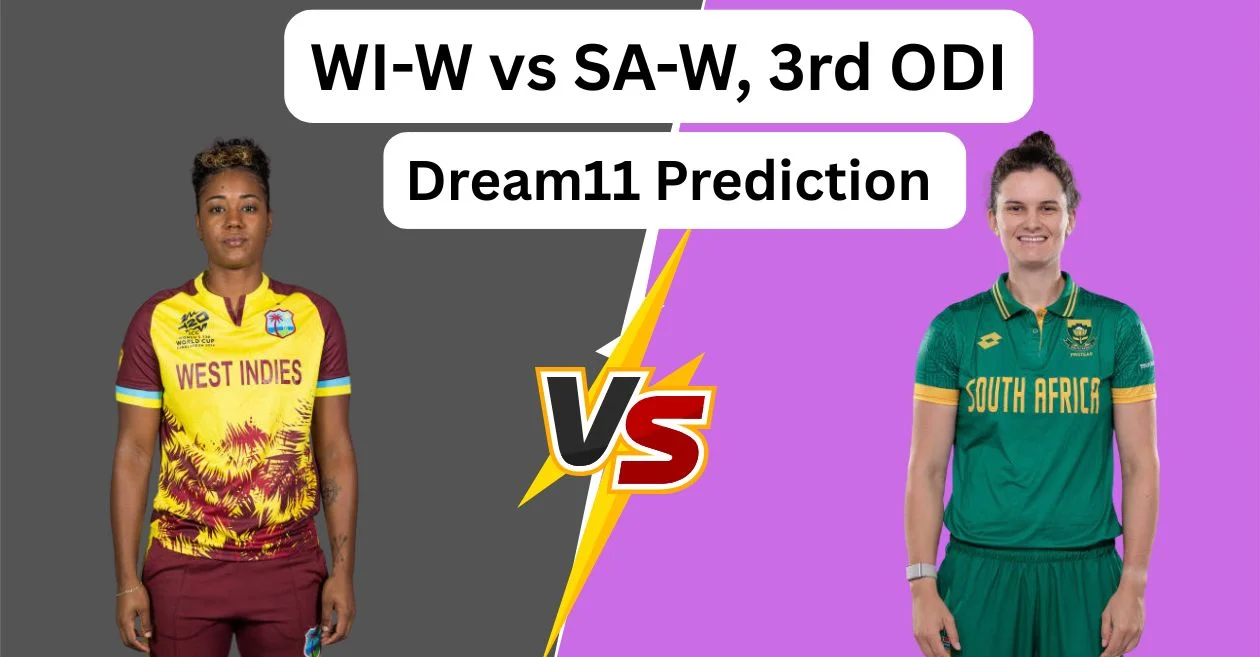 WI-W vs SA-W 2025, तीसरा वनडे: Dream11 Prediction, फैंटेसी टिप्स और पिच रिपोर्ट | वेस्टइंडीज बनाम दक्षिण अफ्रीका