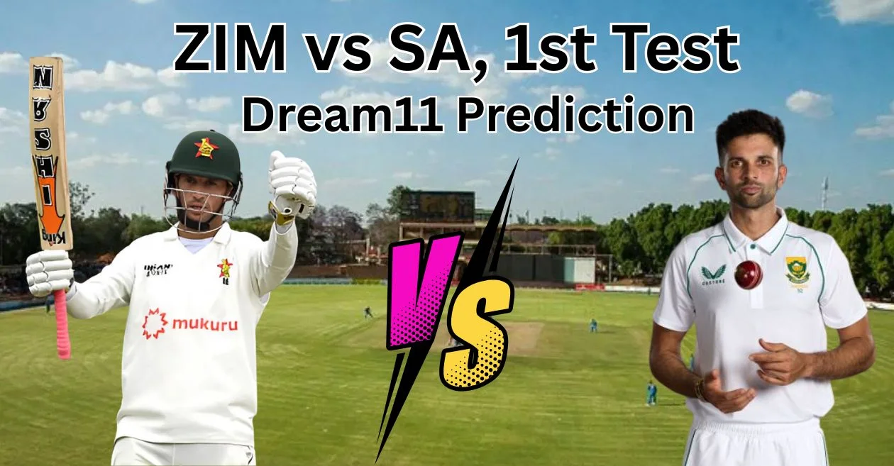 जिम्बाब्वे vs दक्षिण अफ्रीका 2025, पहला टेस्ट: Dream11 Prediction, ड्रीम11 टीम, फैंटेसी टिप्स और पिच रिपोर्ट