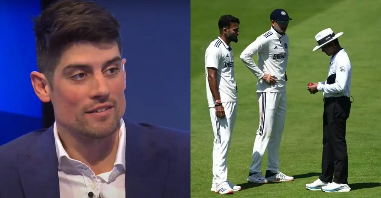 ENG vs IND: गेंद बदलने की बढ़ती मांग के बीच एलेस्टेयर कुक ने की गेंदबाजों की लगातार शिकायतों की आलोचना